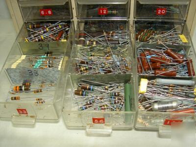 Resistors assorted lot .27 to 560 