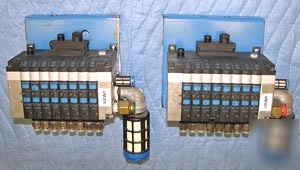 2 festo type 10 cpv valve terminal manifold - fieldbus