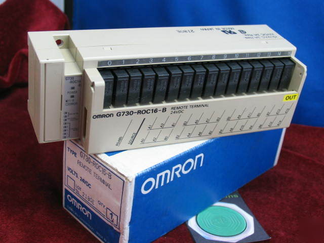 G730-ROC16-b omron 16 pt 24V ac/dc output module .. 