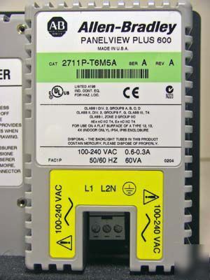 New ab panelview plus 2711P-T6M5A a 2711PT6M5A