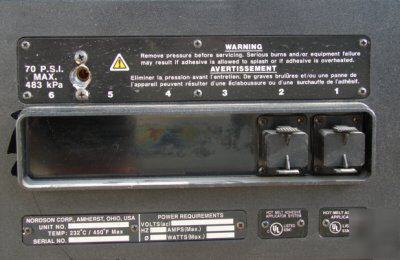 New nordson 3800 3860-1FC32/d hot melt glue system* *