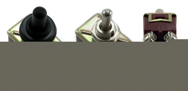 New panel 3 unit toggle switch on/off/on 2 pole 32AMP 