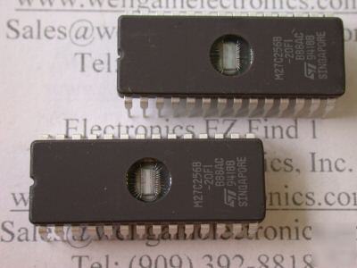 St M27C256B-20F1/15F1 eprom ceramic dip ic@your choice