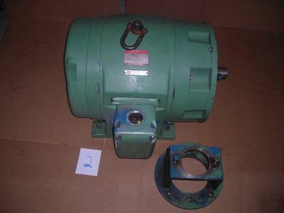 75 h.p. general electric induction motor with adaptor