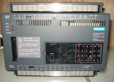 Siemens simatic ti-315 dsr central processing unit