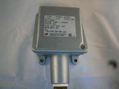 United electronic C100 model 120 temperature switch 