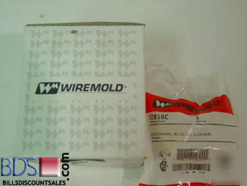 Wiremold ext. elbow cover ivory c#V2018C