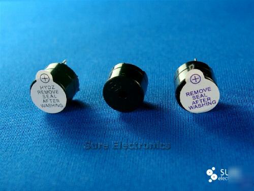 16 pcs active buzzers and 10 pcs passive buzzers 