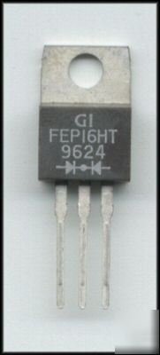 16 / FEP16HT / FEP16 fast efficient plastic rectifier