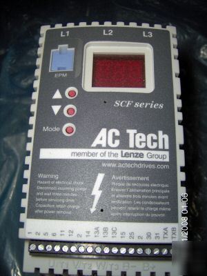 Ac tech adjustable speed motor control
