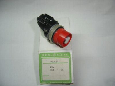 General electric ge CR104A311 mini silver pb red 