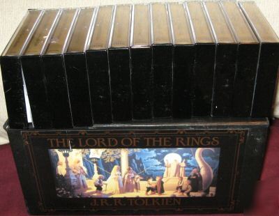 Jrr tolkien lord of the rings boxed audio cass. bbc