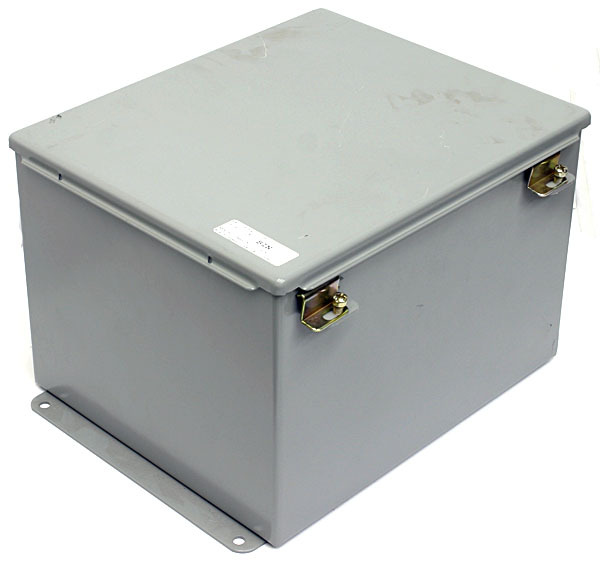 New hoffman a-12108CH jic box hinged cover