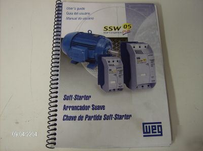 Weg soft start motor starter 220-460 volts 3-30 amps