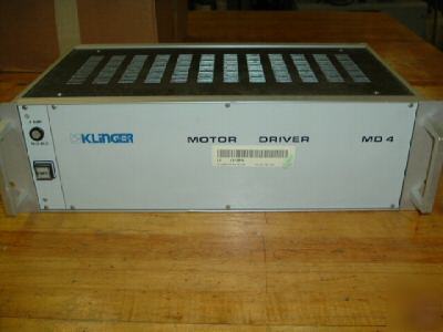 Klinger MD4 stepper drive, lot #1