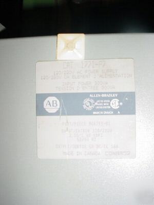 Allen bradleyplc-5 complete programmable logic control 