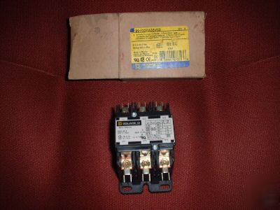 New square d definite purpose contactor 3 pole 