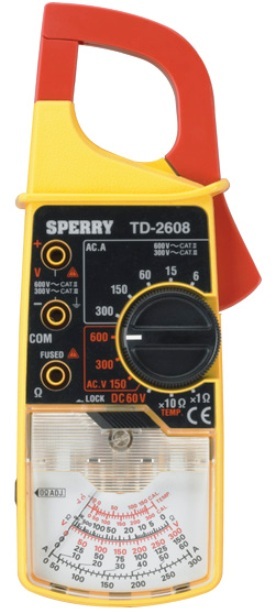 New aw sperry td-2608 analog snap around test meter - 