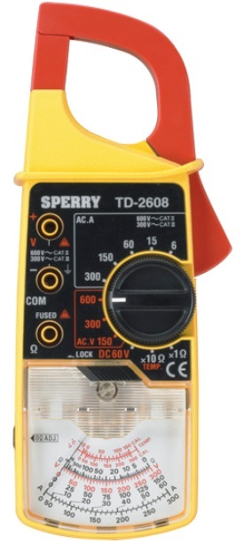 New aw sperry td-2608 analog snap around test meter - 