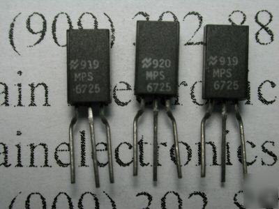 New nsc MPS6725 npn darlington 1 watt transistor to-92L 