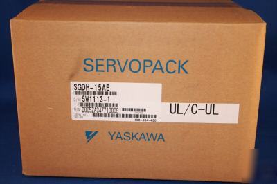 New yaskawa servopack model no sgdh-15AE brand 