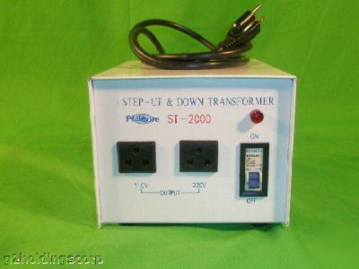 Philmore st-2000 step up/down transformer