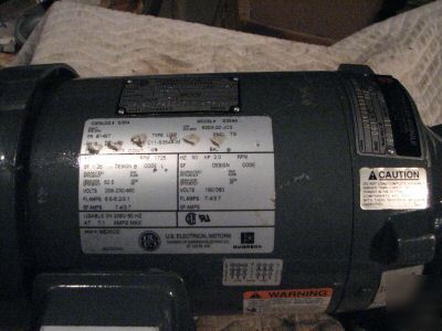 2 hp us motors gear motor 