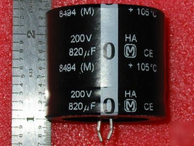 820UF 200V 105C al electrolytic capacitor eco-S2DA821EA