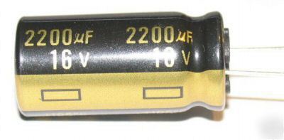 Capacitor 16V 2200UF 12,5MM low-esr mainboard repair