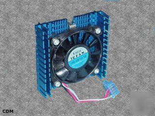 Fan, shicoh (hs 0510-12), cpu, icfan w/heat sink