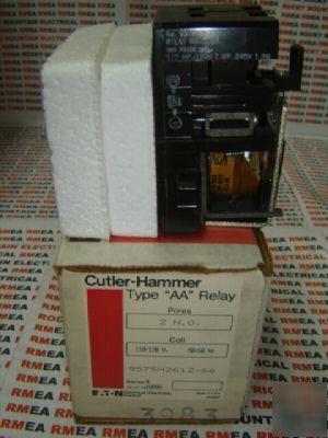 New cutler hammer aa relay 9575H2612-66