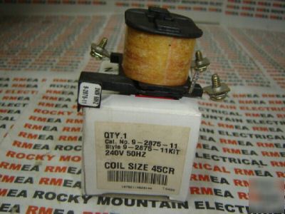 New cutler hammer ac magnet coil 9-2875-11- 240 vac 