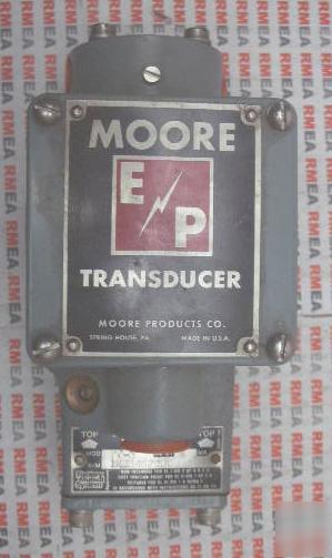 New moore siemens pressure transducer 77-3 4 ma 