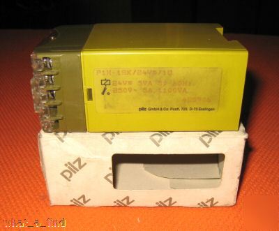 New pilz P1H-1SK 1U ac or dc relay timer P1H-1SK1U 