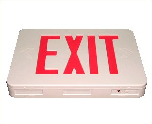 New 6UNITS, led exit sign / battery back-up / , E3R