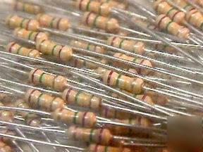 672 carbon resistors 750K ohm 5% 1/4 watt