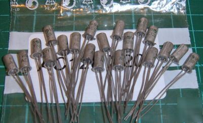 20X AC128 germanium transistors @tungsram from the uk