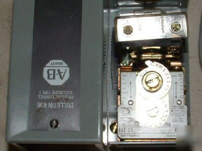 Allen bradley 836-C5 pressure switch 836C5