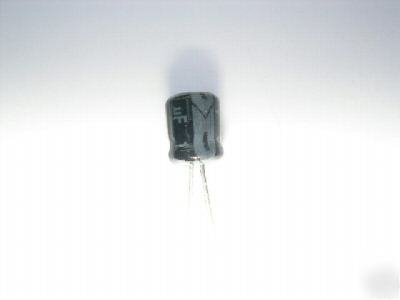 1UF 50V radial electrolytic capacitor (5MM x 4 mm)