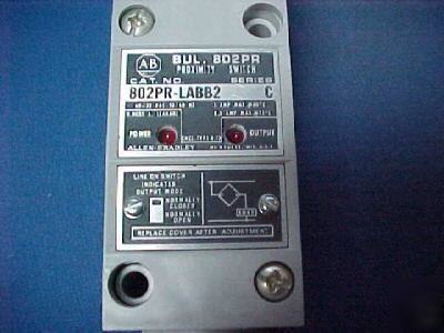 Allen bradley 802PR-LABB2 proximity switch series c