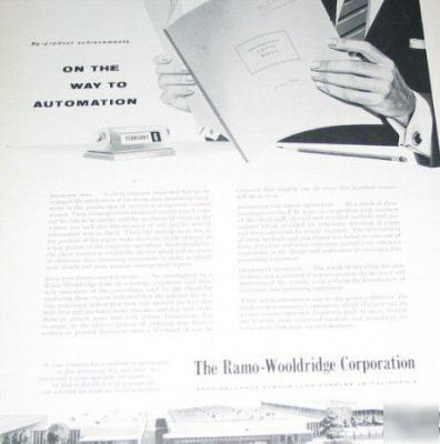 Ramo-wooldridge automation series computers -3 1956 ads