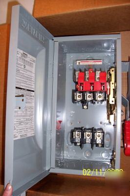 1 siemens HF361 heavy duty safty switch