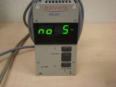 Balzers tpg 251 single gauge controller TPG251 =r