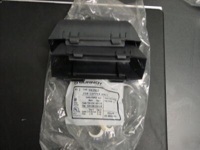 Burndy YH3931WC, compression htap w/cover, connector
