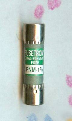 New bussmann fusetron fnm-1-1/4 time delay fuse fnm