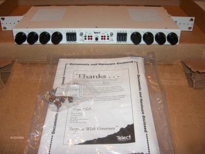 Telect 009-8004-0100 dual feed fuse panel *refurbished*