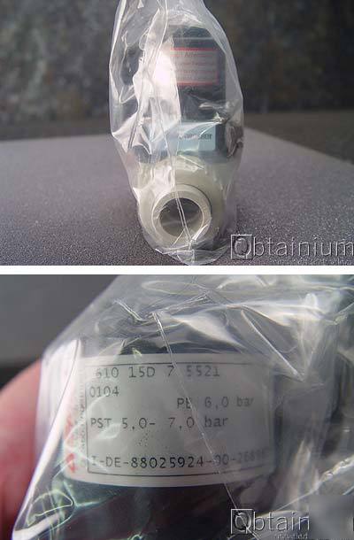 Gemu diaphragm valve 610 2/2 way, pneumatic