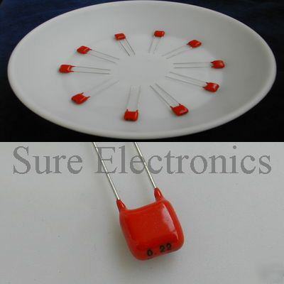 20 value radial mylar capacitors kit (1.5NF~0.68UF)200X