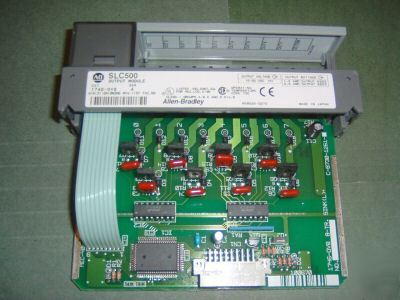 Allen bradley slc 500 1746-OV8 output module dc-sink