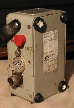 Bird model 43 01 thruline rf wattmeter 